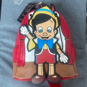Loungefly Pinocchio backpack nwt
